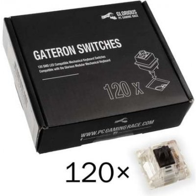 Glorious Gateron Black Switches 120 ks – Zboží Mobilmania