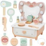Tooky Toy dřevěný toaletní stolek motýl s doplňky – Sleviste.cz