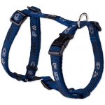Rogz Postroj Fancy Dress Navy Paw – Zboží Mobilmania