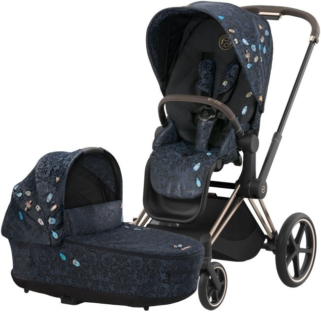 CYBEX Rám Priam 4.0 Seat Pack Lux Carry Cot Jewels of Nature 2023