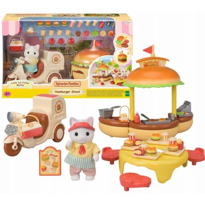 Sylvanian Families 5757 Stánek s hamburgery – Zboží Dáma