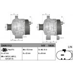 Alternátor DENSO (DE DAN1112) – Zboží Mobilmania