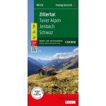 Zillertal 1:50 000 turistická a cykloturistická mapa – Zboží Dáma
