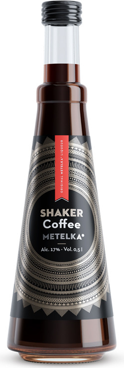 Metelka Shaker Coffee 17% 0,5 l (holá láhev)