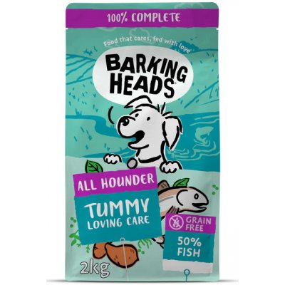 Barking Heads All Hounder Tummy Lovin' Care Fish 2 kg – Hledejceny.cz