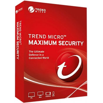 Trend Micro Maximum Security 3 lic. 2 roky (TI01144972)
