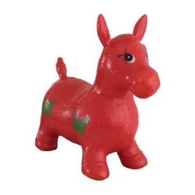 Teddies hopsadlo kůň červený – Zboží Dáma