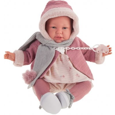 Antonio Juan Reborn miminko Můj první reborn Daniela v zimním oblečení – Zboží Mobilmania
