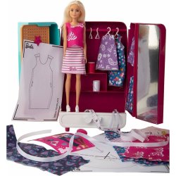Barbie šatní skříň s šicími doplňky 29cm