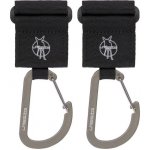LÄSSIG Háčky Casual Stroller Hooks with Carabiner black – Hledejceny.cz