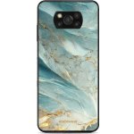 Mobiwear Glossy - Xiaomi POCO X3 NFC - G022G Zelenkavý a zlatavý mramor – Zboží Živě