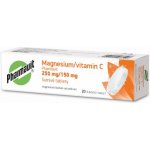 MAGNESIUM/VITAMIN C PHARMAVIT POR 250MG TBL EFF 20 – Hledejceny.cz