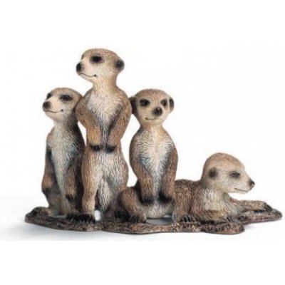 Schleich 14388 Mláďata surikaty