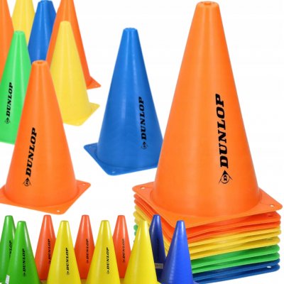 Dunlop velké tréninkové kužely fotbalové PP 10 ks – Zboží Mobilmania
