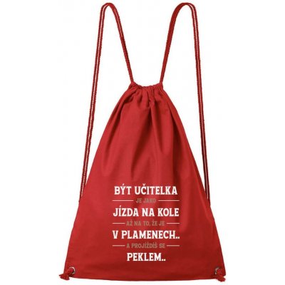Dobrý Triko Být učitelka červená – Hledejceny.cz