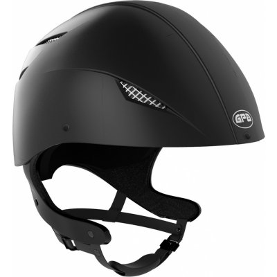 GPA Jezdecká helma EASY Jock UP TLS Matná černá – Zboží Mobilmania
