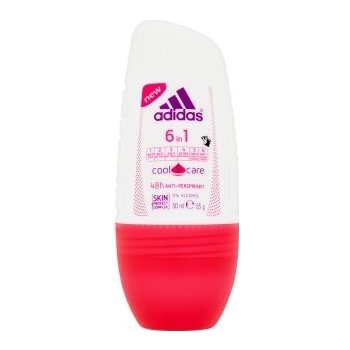 Adidas Cool & Care 48 h 6 v 1 Woman antiperspirant roll-on 50 ml od 69 Kč -  Heureka.cz