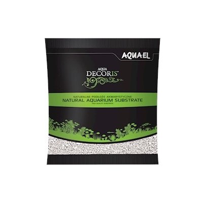 Aquael písek Aqua Decoris 2-3 mm 1 kg bílý – Zboží Mobilmania