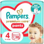 Pampers Premium Care Pants 4 38 ks – Hledejceny.cz