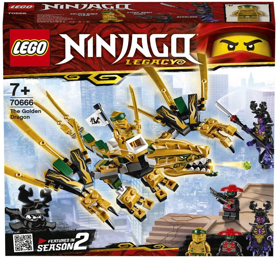 LEGO® NINJAGO® 70666 Zlatý drak od 1 199 Kč - Heureka.cz