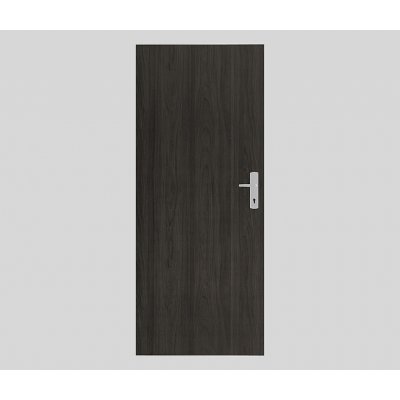Naturel Protipožární dveře Technické levé 80 cm jilm antracit DPOJA80L – Zboží Mobilmania
