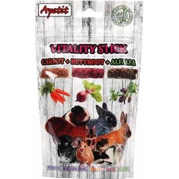 Apetit Vitality Stick s mrkví řepou a vojtěškou 120 g