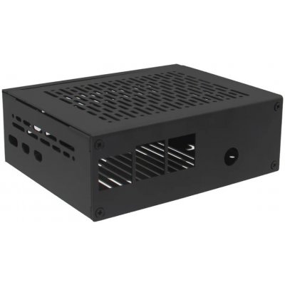 Geekworm X1011-C1 Metal Case pro Raspberry Pi 5 X1011 Shield – Zboží Mobilmania