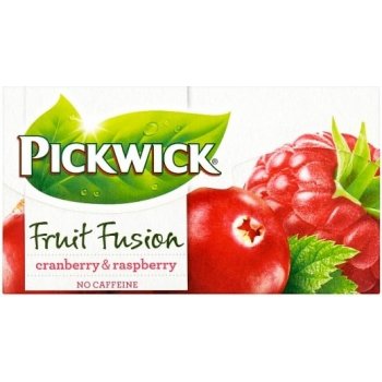 Pickwick Brusinky s malinami ovocný čaj 20 x 2 g 40 g