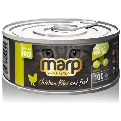 Marp Holistic Chicken Filet pro kočky s kuřecími prsy 12 x 70 g – Hledejceny.cz