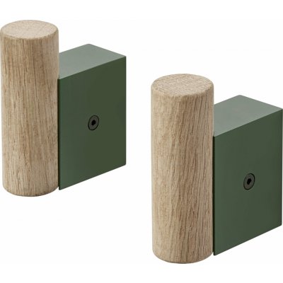 Muuto Attach tmavě zelený 2 ks – Hledejceny.cz