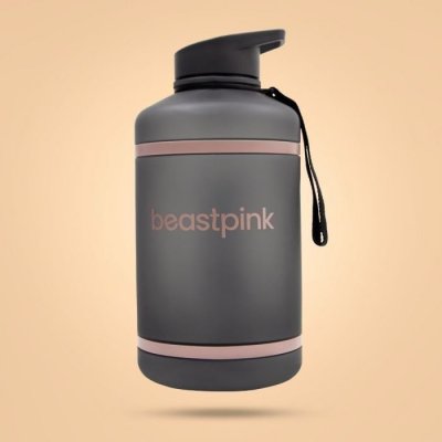 Beastpink Láhev Hyper Hydrator 2,2 l Grey – Zboží Mobilmania