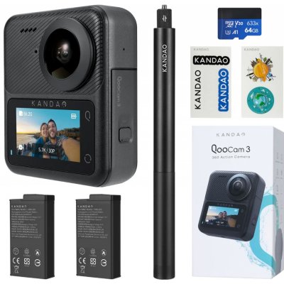 Kandao QooCam 3 Travel Kit – Zbozi.Blesk.cz