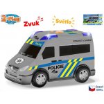 Mikro Trading 2-Play Traffic policie CZ design 13,5 cm volný chod se světlem a zvukem – Zboží Mobilmania
