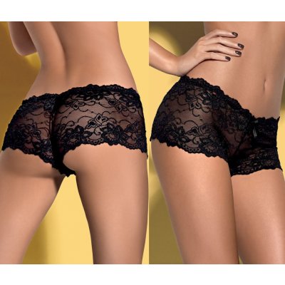 Kalhotky kompletně z černé krajky zn. Obsessive – Zboží Mobilmania