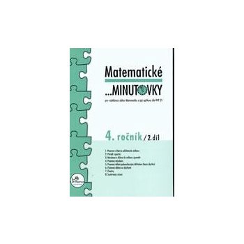 Matematické minutovky pro 4. ročník/ 2. díl - 4. ročník - Hana Mikulenková, Josef Molnár