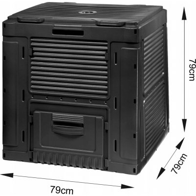 Keter E-kompostér s podstavcem 470L 231415 černý – Zboží Mobilmania