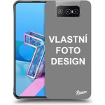 Pouzdro Picasee silikonové Asus Zenfone 7 ZS670KS - Vlastní design/motiv čiré – Sleviste.cz