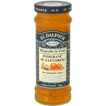 Dalfour Ovocná Pomazánka pomeranč A zázvor 284 g