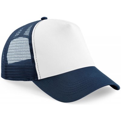 Beechfield Snapback Trucker dětská námořní modro-bílá – Zboží Dáma