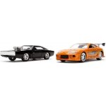 Jada Rychle a zběsile Twin Pack Toyota Supra a Dodge Charger 1:32 – Zboží Mobilmania