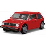 COBI 24613 Automobil Volkswagen GOLF (1974-1983) GTI červený – Zboží Dáma