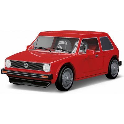 COBI 24613 Automobil Volkswagen GOLF (1974-1983) GTI červený – Zboží Dáma