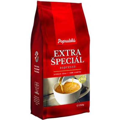 Balírny obchodu Poprad Extra speciál Espresso 250 g – Zbozi.Blesk.cz