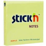 Stick´n Samolepicí bloček, pastelově žlutá, 76 x 76 mm, 100 listů, STICK N 21007 ,balení 100 ks 532727 – Hledejceny.cz
