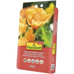 FloraSelf Substrát pro pokojové rostliny Select 15 l