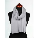 Šála exclusive úzká světle šedá – Hledejceny.cz