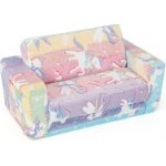 Costway rozkládací pohovka 2 v 1 svítí ve tmě – Zboží Dáma