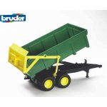 Bruder 2210 Přívěs automatická stěna zeleno-žlutá – Hledejceny.cz