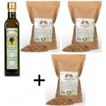 Bio Detox 1x Olej 500 ml+ 2 + 1 Ostropestřec mariánský semínka 1000 g – Hledejceny.cz
