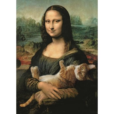 Trefl Mona Lisa s kočkou 500 dílků – Zbozi.Blesk.cz